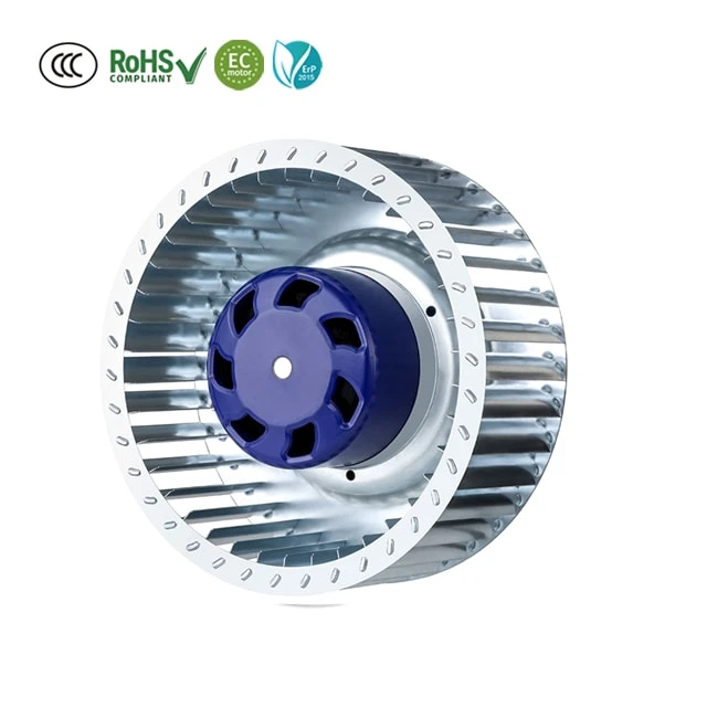 108mm 48v Radial Forward Curved Centrifugal Fan With DC Motor